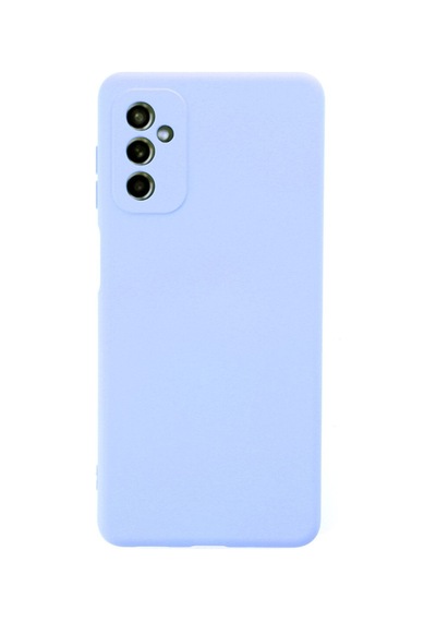 Samsung Galaxy Uyumlu - M52 5g Kılıf Nano İçi Kadife Silikon - Lila