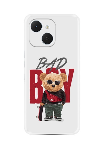 Tecno Spark 40c Km4n Kılıf Boutique Baskılı Resimli Bad Guy Pcode -016