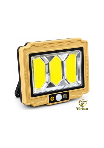 Solar Sensörlü Cob Led Sokak & Bahçe Aydınlatma Projektörü 2400 Mah, Kumandalı, Su Geçirmez Solar Sensörlü Cob Led Sokak & Bahçe Aydınlatma Projektörü 2400 Mah, Kumandalı, Su Geçirmez