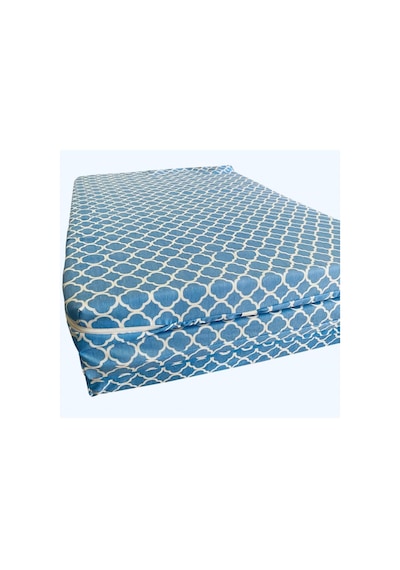 Katlanır Yer Yatağı Sünger Yatak Mavi Çatı 80x180 Cm-6 Cm Tek Kişilik