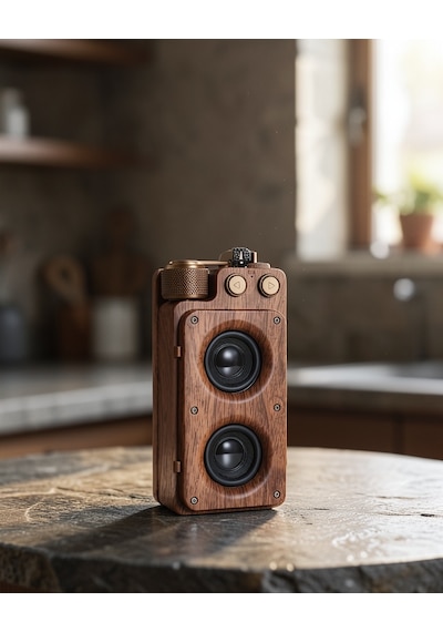 Bluetooth Hoparlör 360 Derece Stereo Fm Radyo Uczzza8speaker-4