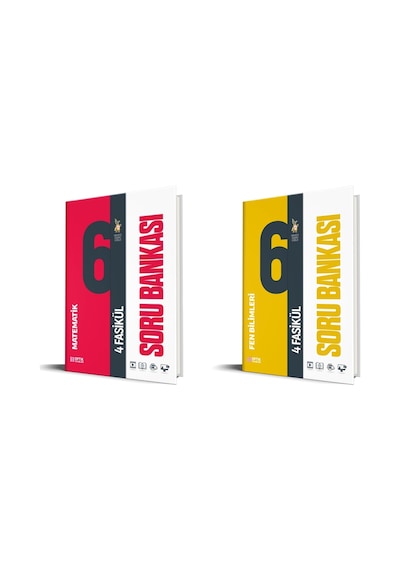 Optik 2026 6. Sınıf Matematik + Fen Bilimleri Fasikül Soru Bankası Seti 2 Kitap