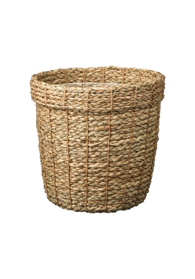 Rattan Saksı, Deniz Sazı, 24 Cm 3 Adet