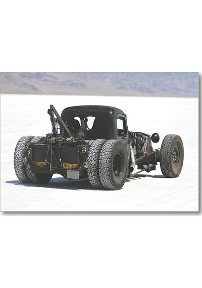 Cakasepetim Rat Rod Görseli Ahşap Mdf Tablo