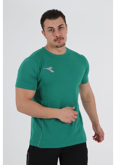 Diadora Satürn Antrenman T-Shirt Yeşil