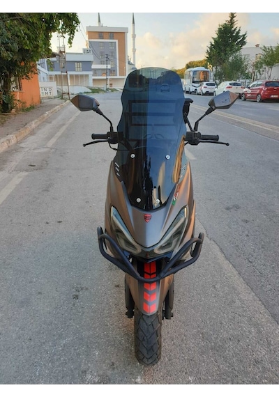 Motocam Rks Newlight 125 Ön Cam 2021-2022 Model 55cm Siyah Renkli 4mm Pro Modele Uymaz