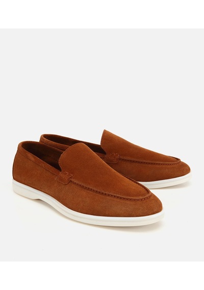 Hotiç Erkek Süet Taba Hafif Tabanlı Günlük Loafer 02ayh328500a370 02ayh328500a370