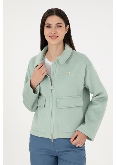 U.s. Polo Assn. Kadın Su Yeşili Mont 50291493-vr048 Su Yeşili
