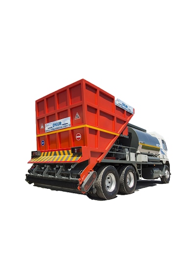 Okur Makina Asfalt Makinası Yakıt Depo Koruma Cihazı