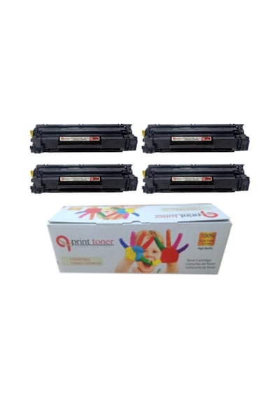 Hp Çipli Ce285a 85a 4'lü Ekonomik Paket Garantili Uyumlu Toner Laserjet P1102-p1104 Uyumlu Toner