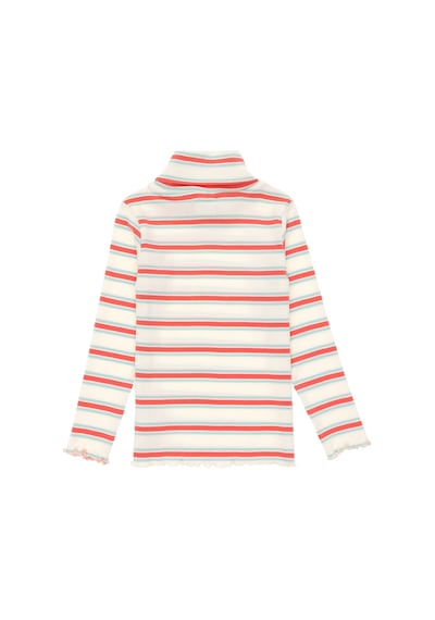 U.S. Polo Assn. Kız Çocuk Krem Balıkçı Yaka Sweatshirt 50296286-VR071