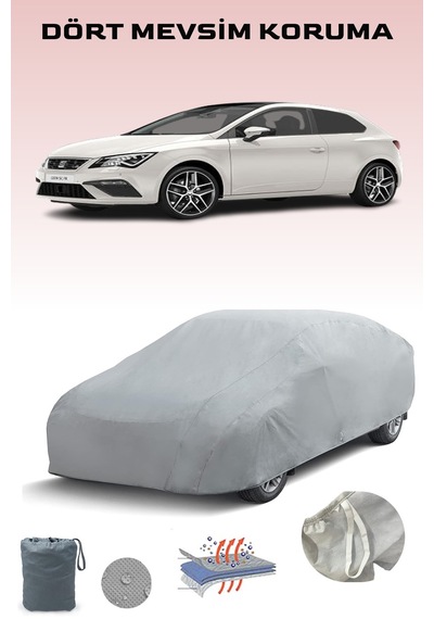 Seat Leon Sc 3-kapılı 2017 - 2021 Araba Brandası Oto Branda Gri