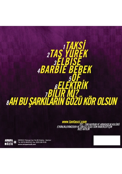 Tan Taşçı - Taş Yürek CD
