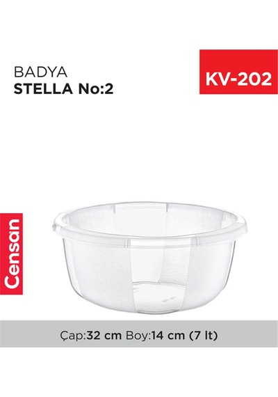 Yuvarlak Şeffaf Badya 1 Adet 2 No Royaleks-e174 Diğer
