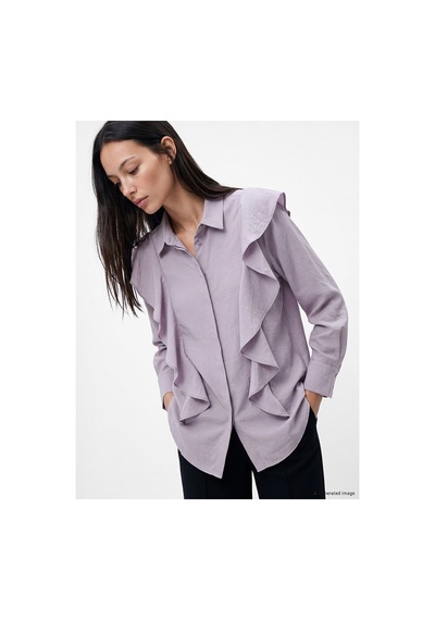 LC Waikiki Alıta Cıty Farkıyla Lcw Everyday Lila Modal Karışımlı Fırfırlı Kadın Gömlek Tunik Lila - 931519720 Lila LC Waikiki Alıta Cıty Farkıyla Lcw Everyday Lila Modal Karışımlı Fırfırlı Kadın Gömlek Tunik Lila - 931519720 Lila