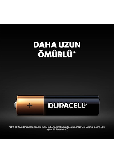 Alkalin Aaa İnce Pil 6+2 Adet 3 Adet