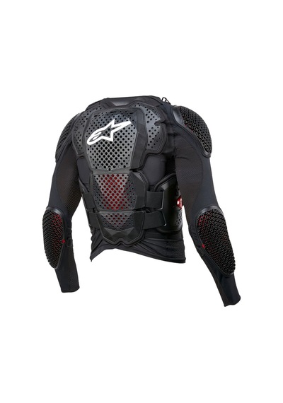Alpinestars Bionic Tech V3 Body Armour Tam Gövde Koruma Siyah Beyaz Kırmızı