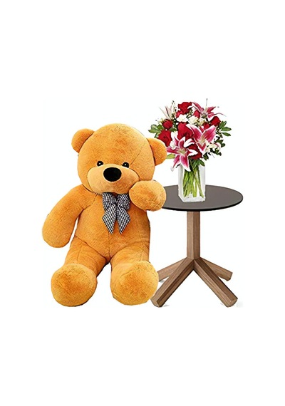 Kuki Oyuncak 120Cm Sevimli Açık Kahverengi Peluş Ayı