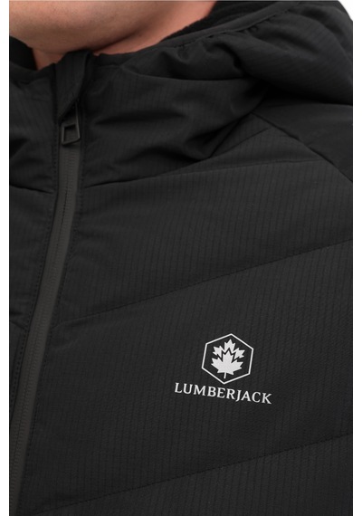 Lumberjack Ml Adalbert Coat 5pr Siyah Erkek Kısa Kaban 000000000102032959 Siyah