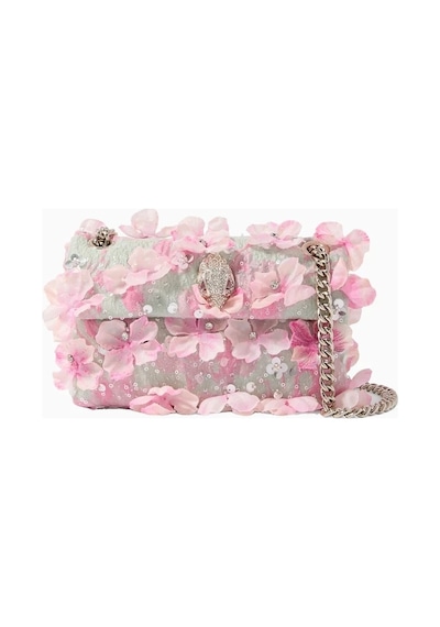 Kurt Geiger Kensington Flowers Mini Çapraz Kadın Çanta Çapraz Çanta Çok Renkli