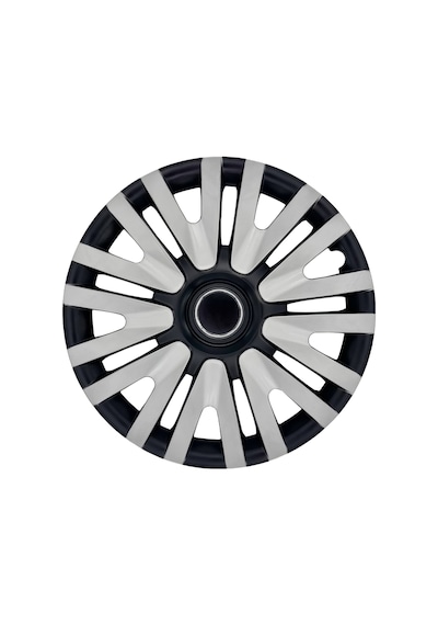 Skoda Citigo 14 İnç Jant Kapağı Takım Siyah Gri C107