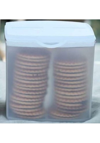 Tupperware Mavi Kapak Oval Dizayn 34 Litre