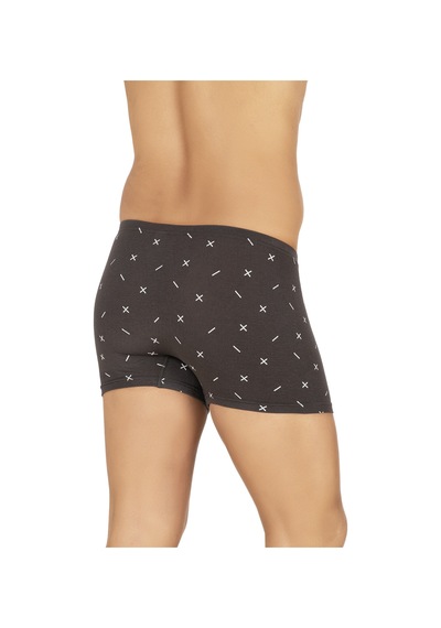 Özkan Underwear Özkan 11113 5'li Paket Erkek Pamuklu Modal Esnek Yumuşak Desenli Boxer Şort Külot DESENLİ