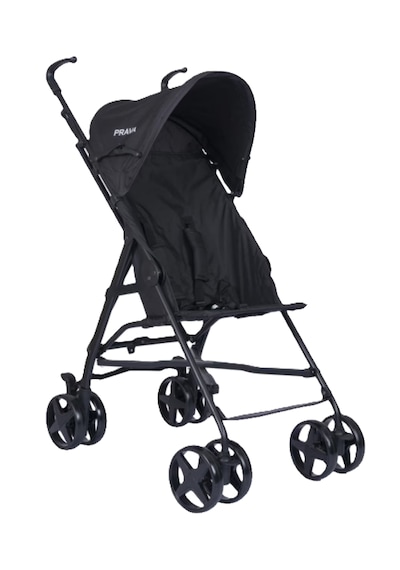 Prava Slim Baston Bebek Arabası / Siyah