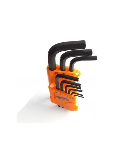 Rico Rc2899 Düz Kısa Alyan Anahtarı Seti Takımı 9Pcs 1.5Mm-10Mm N11.8630