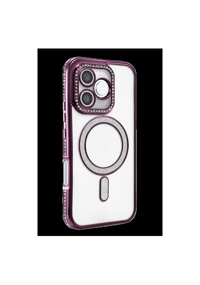 Huawei Honor 600 Lite Joke Simli Magneticsafe Kılıf - Derin Mor