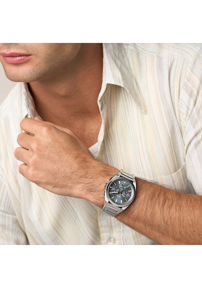 Fossil Ffs6154 Erkek Kol Saati Metalik Gri