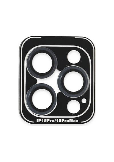 Joko Apple  Uyumlu iPhone 15 Pro Max Pvd Metal Kamera Lens - Lacivert