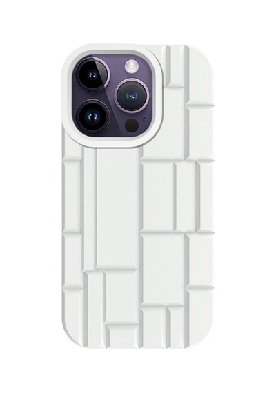 Apple Uyumlu iPhone 14 Pro Kılıf Rubicon Desenli Silikon Kapak