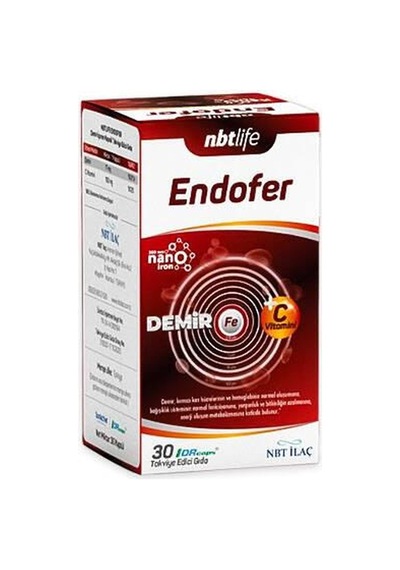 Nbtlife Endofer 30 Kapsül