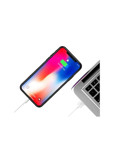 Apple Uyumlu iPhone iPad Lightning Usb Şarj Ve Data Kablosu - 3 Metre Beyaz Standart