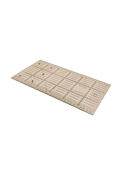 Terzi Modelist Patchwork Kırkyama Cetveli 15x30cm Çok Renkli