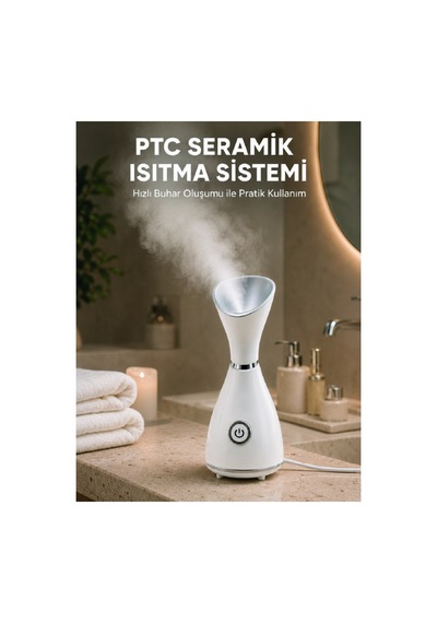 Nano İyonik Cilt Bakım Buhar Makinesi Ptc Isıtma Sistemli Renk