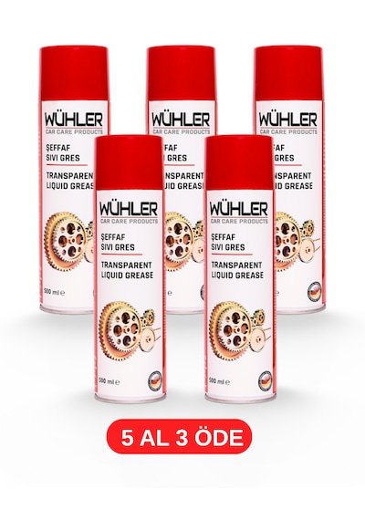 Wühler Şeffaf Sıvı Gres 5 Al 3 Öde