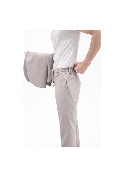 Erkek Yazlık Dokulu Kumaş Tek Düğme Ceketli Jogger Pantolonlu Takım Elbise Slim Fit Spor Şık Kombin Bej Erkek Yazlık Dokulu Kumaş Tek Düğme Ceketli Jogger Pantolonlu Takım Elbise Slim Fit Spor Şık Kombin Bej