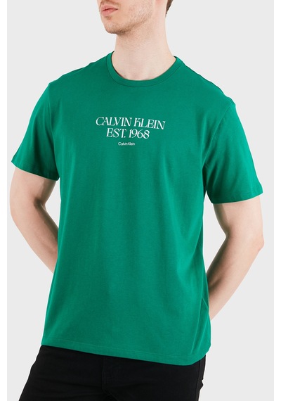 Calvin Klein Erkek T Shirt Lv14rf804g L4g Yeşil