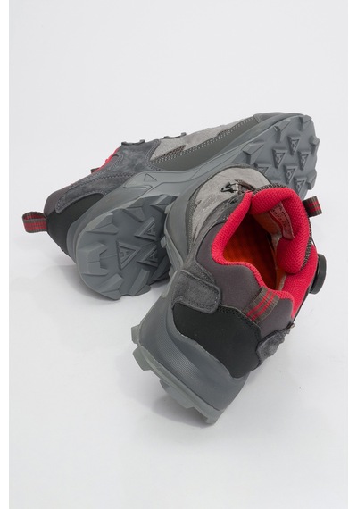 Kadın Sneaker Günlük Ayakkabı Gerçek Deri Mc 20369 Humtto Gri Gri