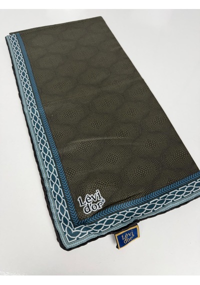 Levidor Lotus Desen Eşarp - 06107 Yeşil-12