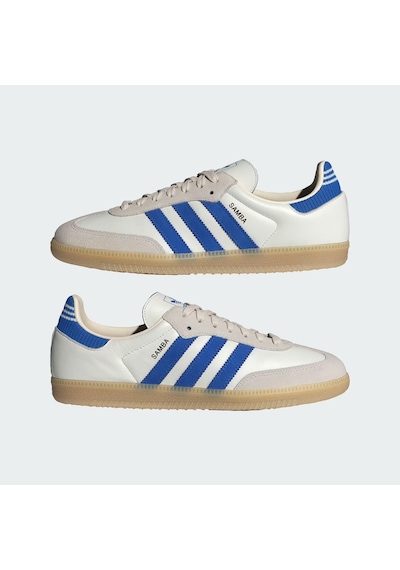 Adidas Samba Og C-adııh6821e10a00 Erkek Günlük Spor Ayakkabı Beyaz - Mavi
