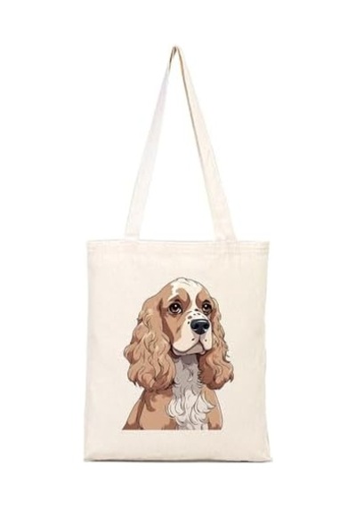 Sevimli Köpek Bez Çanta Diğer