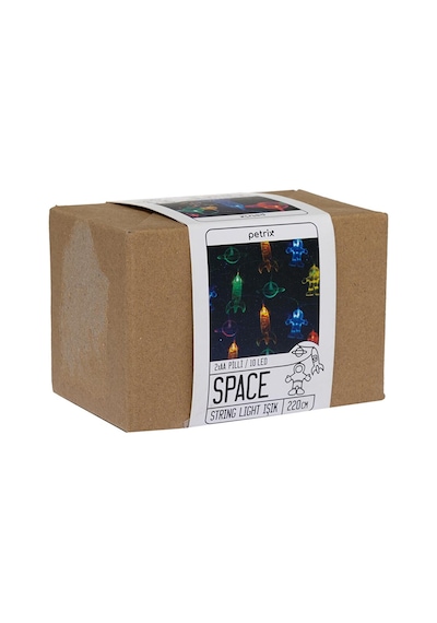 Petrix Astronot 10 Led String Light Renkli Çok Renkli