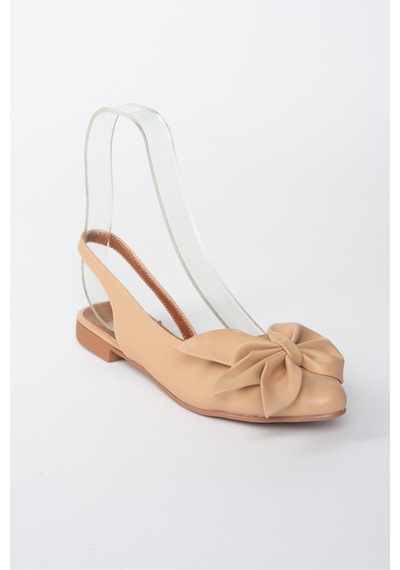 Fox Shoes Ten Kadın Babet H726809009 Ten Ten Rengi