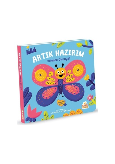 Bi Kutu Oyun Artık Hazırım Kelebek Olmaya Oyunlu Kitap