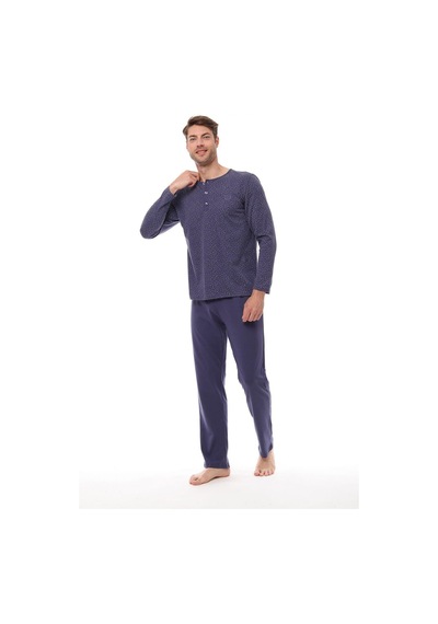 Pijadore 1523 Erkek Uzun Kollu Pijama Takım 001