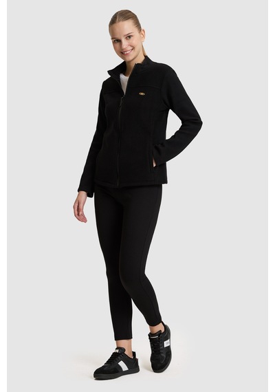 U.S. Polo Assn. Kadın Siyah Örme Hırka 50329022-vr046