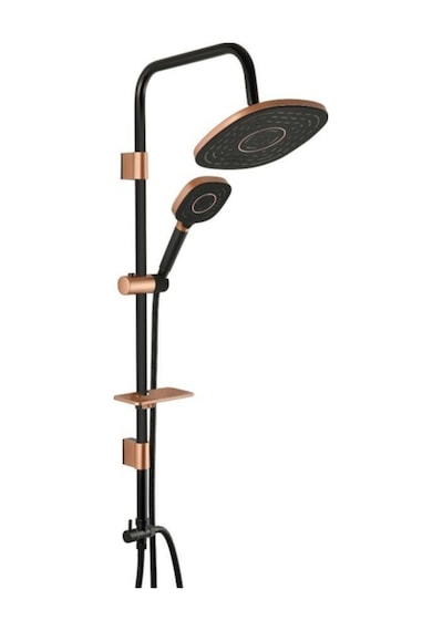 Diamond Coral Bronz Black Tall Sistem Duş Seti Diğer